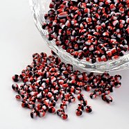 12/0 Opaque Colours Seep Glass Beads, Round Seed Beads, Colorful, 1.5~2x2mm, Hole: 0.5mm, about 22500pcs/450g(SEED-M008-C45)