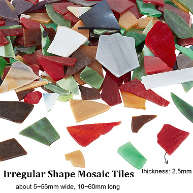 Multi-color Glass Mosaic Tiles(MOSA-WH0001-03B)-2