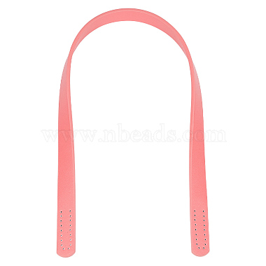 Light Coral Imitation Leather Bag Handles