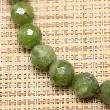 Natural Gemstone Green Quartz Round Bead Strands(G-L143-10mm-01)-2