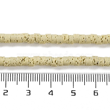 Brins de perles teintées en pierre de lave synthétique(G-H311-10-02)-5