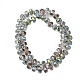 Transparent Electroplat Glass Beads Strands(EGLA-P062-01A-HP03)-2