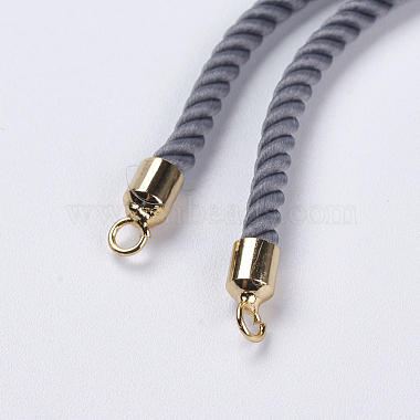 Nylon Twisted Cord Bracelet Making(MAK-F018-07G-RS)-5