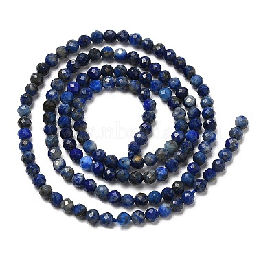 Natural Lapis Lazuli Beads Strands(G-K020-3mm-23)-2