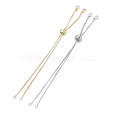Rack Plating Eco-Friendly Brass Chain Bracelet Making(KK-CJ0001-27)-6