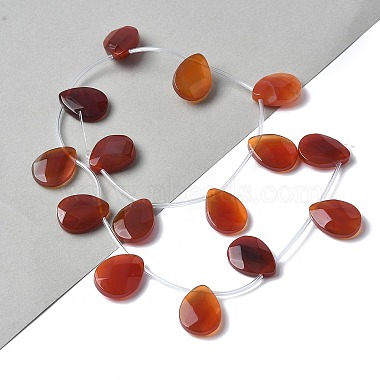 Natural Red Agate(Dyed & Heated) Beads Strands(G-A259-A01-01)-2