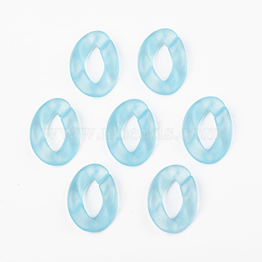 Прозрачные акриловые связывая кольца(OACR-T024-01-K)-3