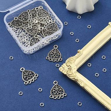 20Pcs Tibetan Style Alloy Chandelier Component Links(FIND-YW0003-28)-5