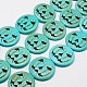Synthetic Turquoise Beads Strands(TURQ-G115-15mm-07)-2