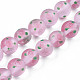Handmade Frosted Lampwork Beads Strands(LAMP-N021-39A)-1