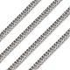 Iron Flat Double Link Chains(CH-ZX009-5x3.5mm-P)-1
