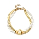 Brass Multi-strand Bracelets(BJEW-M056-09G-05)-4