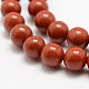 Chapelets de perles en jaspe rouge naturel(X-G-E375-8mm-02)-1