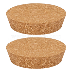 Cork Bottle Stoppers, Bottle Tampions, Flat Round, 100~115x25.5mm(AJEW-WH0460-108B)