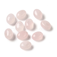 Natural Rose Quartz Beads, No Hole, Oval, 7.8~8x5.8~6x4.6~4.7mm(G-C138-02)