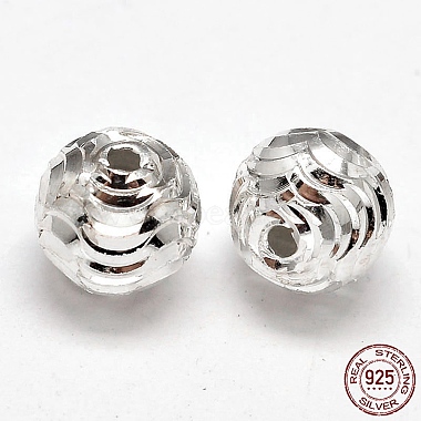 Silver Round Sterling Silver Beads