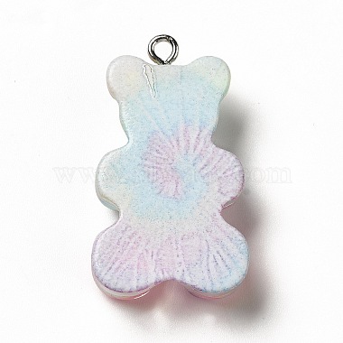 Translucent Resin Pendants(CRES-K010-01B)-2