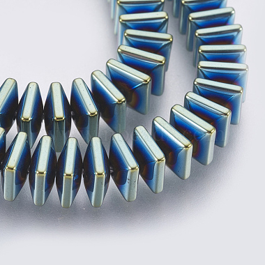 6mm Square Non-magnetic Hematite Beads
