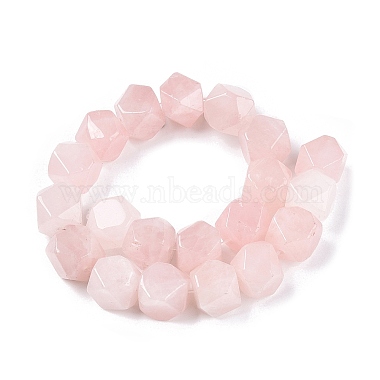 Natural Rose Quartz Beads Strands(G-T38-27)-3