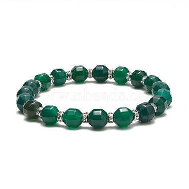 Dark Green Natural Agate Bracelets