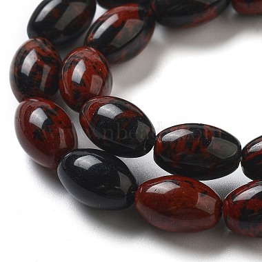 Natural Mahogany Obsidian Beads Strands(G-B106-B13-01)-4