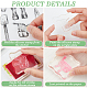 4pcs 4 styles de vaisselle tampons en silicone transparent(DIY-CP0009-80A)-6