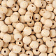 Craftdady 120Pcs 12 Styles Unfinished Natural Wood European Beads(WOOD-CD0001-09)-4