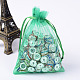 Organza Gift Bags with Drawstring(OP-R016-9x12cm-09)-1