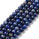 Chapelets de perles en lapis-lazuli naturel(G-J396-8mm)-1