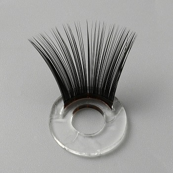 Acrylic Doll Eyelashes, Doll Eye Make Up Accessories, for Doll DIY Craft Making, Black, 20mm