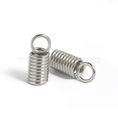 304 Stainless Steel Coil Cord Ends(STAS-D431-17)-2