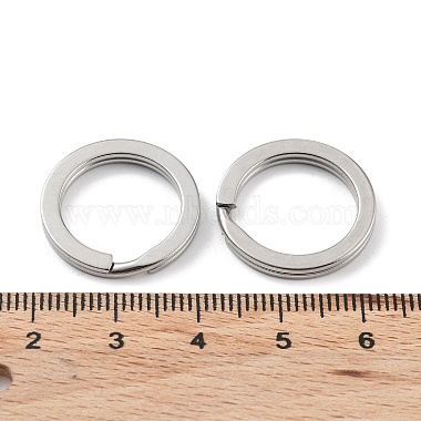 304 Stainless Steel Split Key Rings(STAS-Q314-01C-P)-3