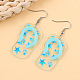 Acrylic Dangle Earrings(FS-WGF1684-02)-1