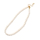 Vintage Natural Pearl Beaded Necklace for Birthday Mother's Day Gift(NJEW-JN03680)-1