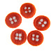 Flat Round Button Handmade Wool Felt Ornament Accessories(PW-WG45855-02)-1