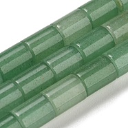 Natural Green Aventurine Beads Strands, Column, 7.5~8x6mm, Hole: 1.2mm, about 48~50pcs/strand,  15.16''~15.31''(38.5~38.9cm)(G-Q1008-A18)