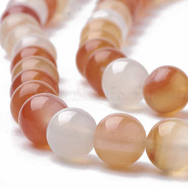 Chapelets de perles en cornaline naturelle(X-G-S295-13-8mm)-3