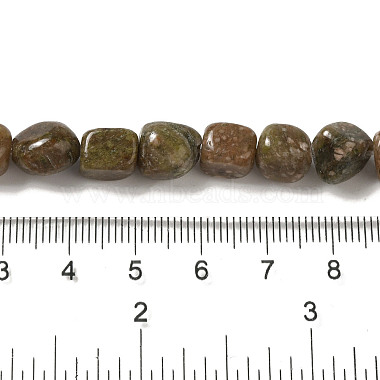 unakite naturelles brins de perles(G-B078-D25-01)-5