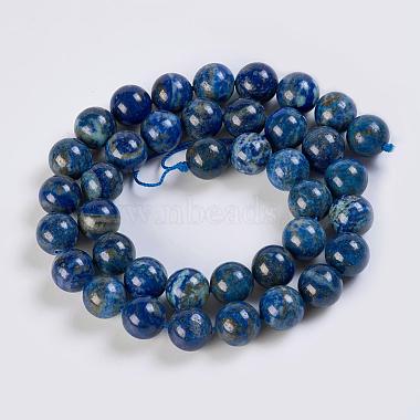 Chapelets de perles en lapis-lazuli naturel(G-K254-01-10mm)-3