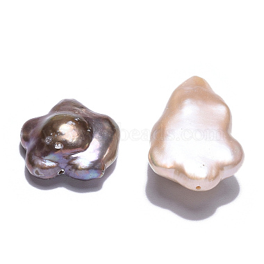 Baroque Natural Nucleated Keshi Pearl Beads(PEAR-S020-A02-1)-3