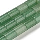 естественный зеленый авантюрин бисер нитей(G-Q1008-A18)-1