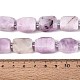 perles de kunzite naturel brins(G-N362-07A-08)-5