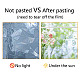 16 feuilles 4 styles autocollants statiques de film de vitrail teinté au laser de couleur pvc imperméable(DIY-WH0314-091)-8