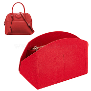 Felt Purse Organizer Insert,  Handbags Premium Felt, Bag Accessories, Arch Pattern, 29.5x9.5x13.5cm(PURS-WH0001-36A)