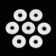 Natural Freshwater Shell Beads, Donut/Disc, 15x3mm, Hole: 4mm(SHEL-N026-187C-01)