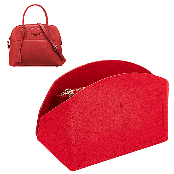 Felt Purse Organizer Insert,  Handbags Premium Felt, Bag Accessories, Arch Pattern, 29.5x9.5x13.5cm