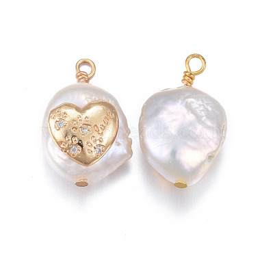 Natural Cultured Freshwater Pearl Pendants(PEAR-L027-36A)-2