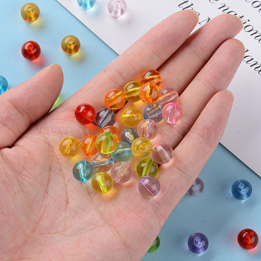 Transparent Acrylic Beads(X-MACR-S370-A10mm)-5