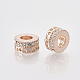 Rose Gold Plated Alloy European Beads(MPDL-S067-23)-2