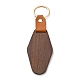 Wooden & Imitation Leather Pendant Keychain(PW23041801315)-1